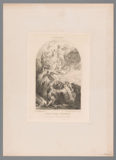 Ascensione di Maria da Eugène Van Maldeghem
