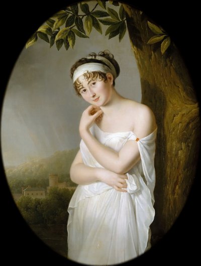 Ritratto di Madame Récamier, nata Julie Bernard 1777-1849 da Eulalie Morin