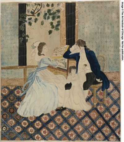 Gruppo Familiare al Pianoforte da Eunice Pinney