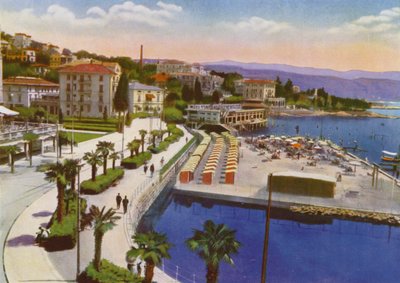 Abbazia, ora Opatija in Croazia: Slatina e Spiaggia Savoia da European Photographer