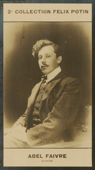 Abel Faivre, pittore (foto in b/n) da European Photographer