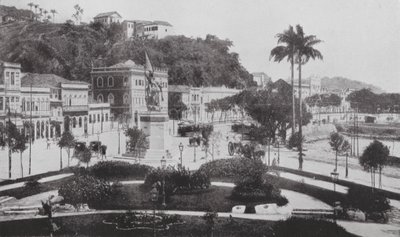Brasile: Praca Cabral, Rio (foto b/n) da European Photographer