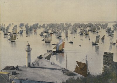 Partenza delle barche da pesca di Cancale (foto a colori) da European Photographer