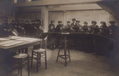 Studentesse in una classe d
