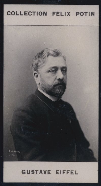 Gustave Eiffel (1832) da European Photographer