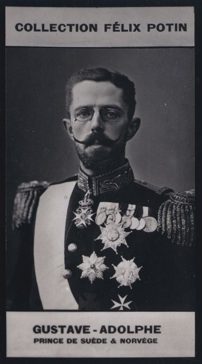 Gustave, Principe Reale di Svezia e Norvegia (1858) da European Photographer