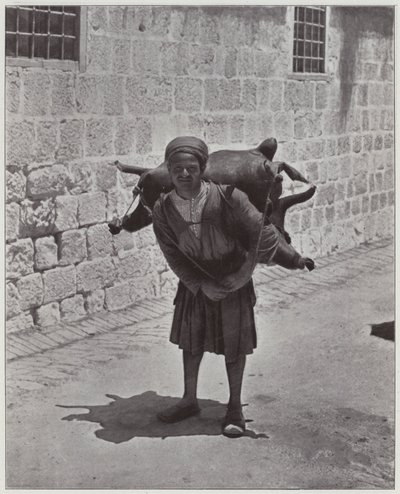 Gerusalemme, un portatore d