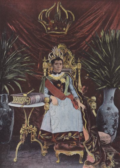 La regina Ranavalona Manjaka III da European Photographer