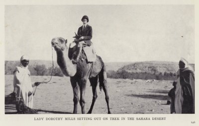 Lady Dorothy Mills in partenza per un trekking nel deserto del Sahara da European Photographer