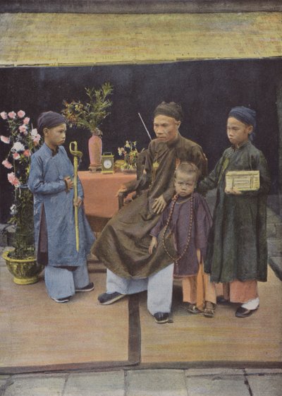 Il governatore Dao-Tan e i suoi figli da European Photographer