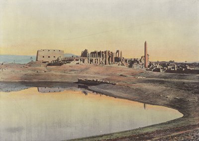 Il lago sacro di Karnak da European Photographer