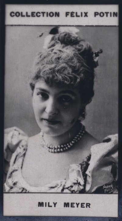 Madame Emilie Mily-Meyer (1860) da European Photographer
