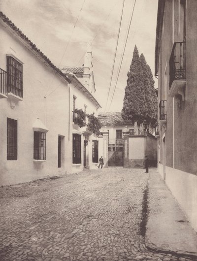Case di Pres in Calle de Gameros, Ronda (foto b/n) da European Photographer