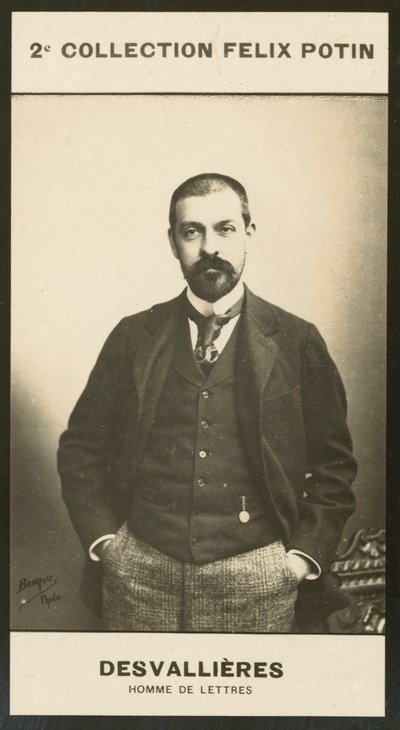 Maurice Desvallieres, Uomo di Lettere da European Photographer