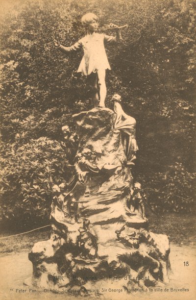Statua di Peter Pan nel Parc d