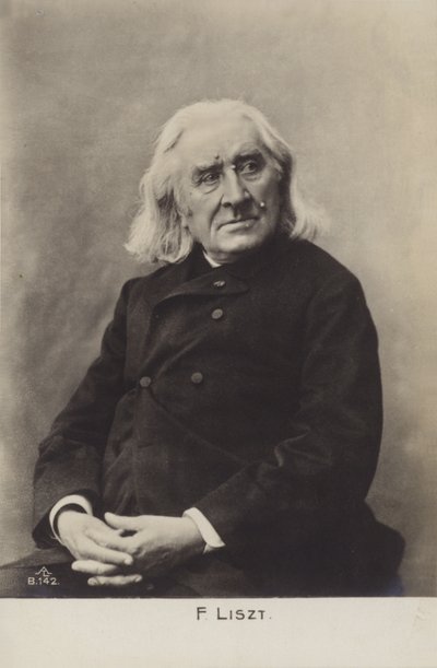 Ritratto di Franz Liszt da European Photographer