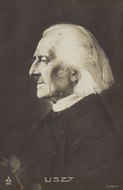 Ritratto di Franz Liszt da European Photographer