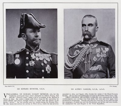 Sir Edward Seymour, Sir Alfred Gaselee da European Photographer