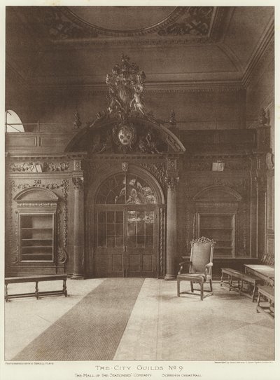 Le Corporazioni della Città n. 9, La Sala della Stationers