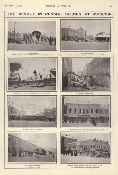 La rivolta in Russia, Scene a Mosca da European Photographer