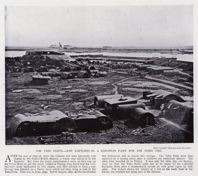 I forti di Taku, appena catturati da una flotta europea per la terza volta da European Photographer