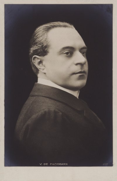 Vladimir de Pachmann, pianista russo-tedesco da European Photographer
