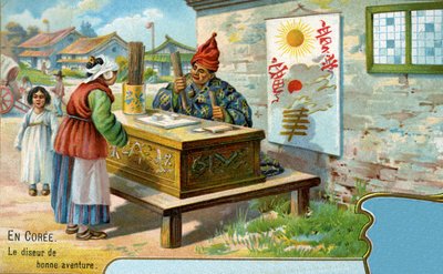 Un indovino in Corea, 1904 da European School