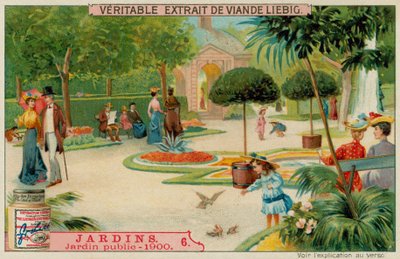 Un giardino pubblico del 1900 da European School