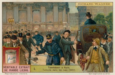 Una rappresentazione di Tannhäuser a Parigi da European School