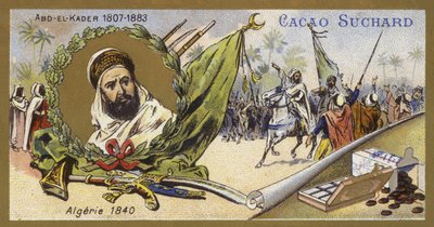 Abdelkader El Djezairi, santo sufi algerino e leader militare, 1840 da European School