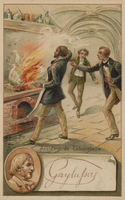 Incidente nel laboratorio del chimico e fisico francese Joseph Louis Gay-Lussac da European School
