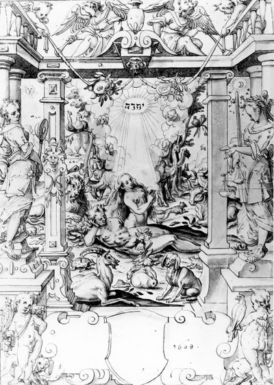 Adamo ed Eva, 1609 da European School