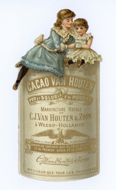 Pubblicità per Cacao Van Houten da European School