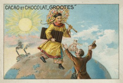 Pubblicità per cacao e cioccolato Groote da European School