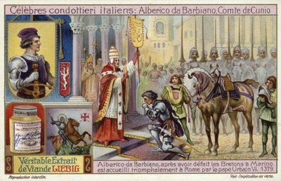 Alberico da Barbiano, Conte di Cunio da European School