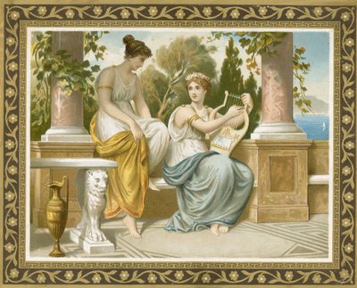 Costume greco o romano antico da European School