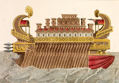 Antica nave da guerra da European School