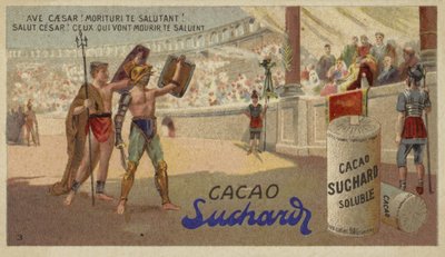 Ave, Cesare! Morituri te salutant (Salve, Cesare! Quelli che stanno per morire ti salutano) da European School