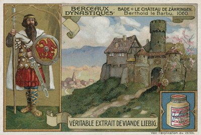 Castello di Zaehringen e Berthold II, Duca di Carinzia, 1060 da European School