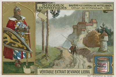 Baviera: il Castello di Wittelsbach e Ottone I di Wittelsbach, Duca di Baviera, 1160 da European School