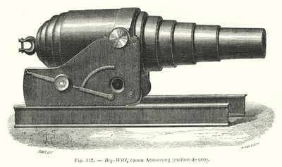 Big-Will, cannone Armstrong, calibro 600 da European School