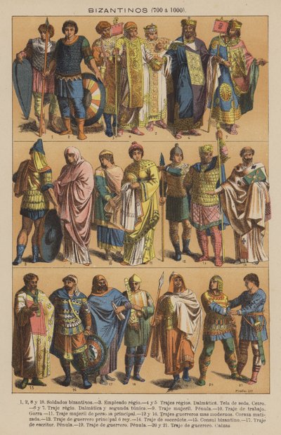 Bizantini, 700-1000 da European School