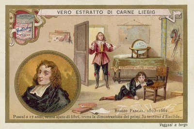 Blaise Pascal, matematico e fisico francese da European School