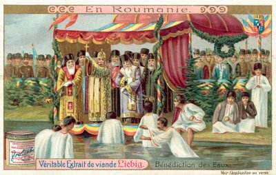 Benedizione delle acque in Romania da European School