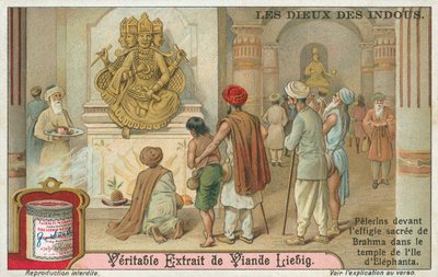 Brahma, carta Liebig, inizio XX secolo (cromo) da European School