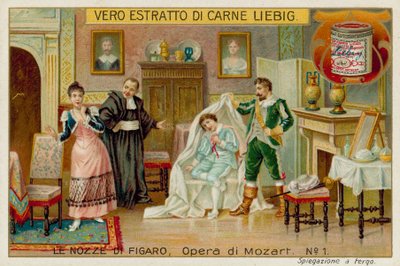 Cherubino, il conte, Susanna e Basilio da European School