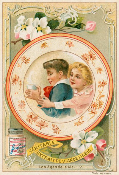 Infanzia (cromolito) da European School