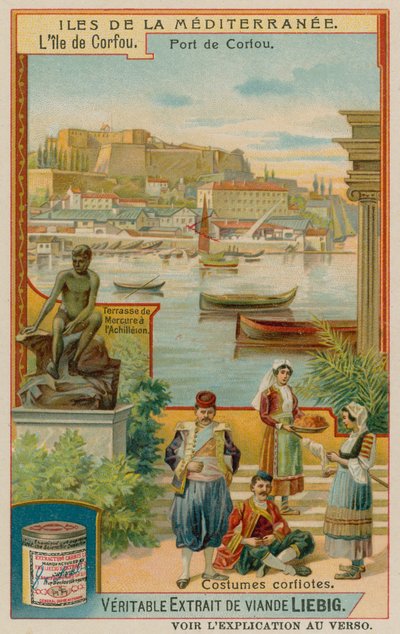 Corfù: La Statua di Achille e il Costume Tradizionale da European School