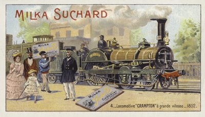 Locomotiva ad alta velocità Crampton, 1852 da European School
