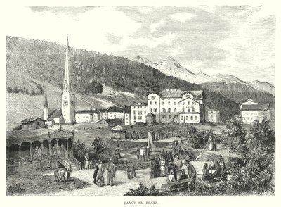 Davos am Platz (incisione) da European School
